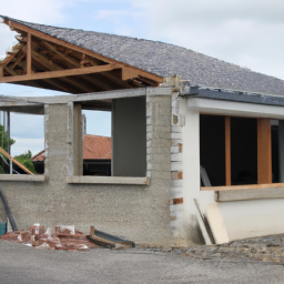 Extension de maison avec chambre d'amis Lievin